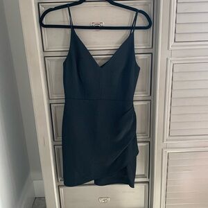 Amanda Uprichard black mini dress